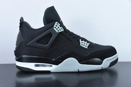 Jordan 4 Black Canvas