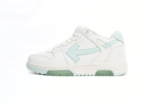 Off White Out Of Office Light Green White