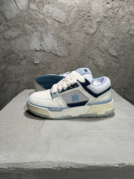 Amiri MA-1 White & Blue