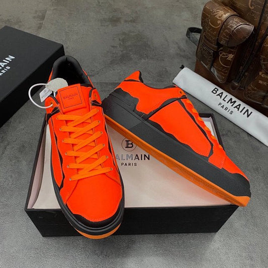 Balmain Casual Leather Orange