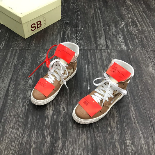 Off White Court 3.0 Light Brown