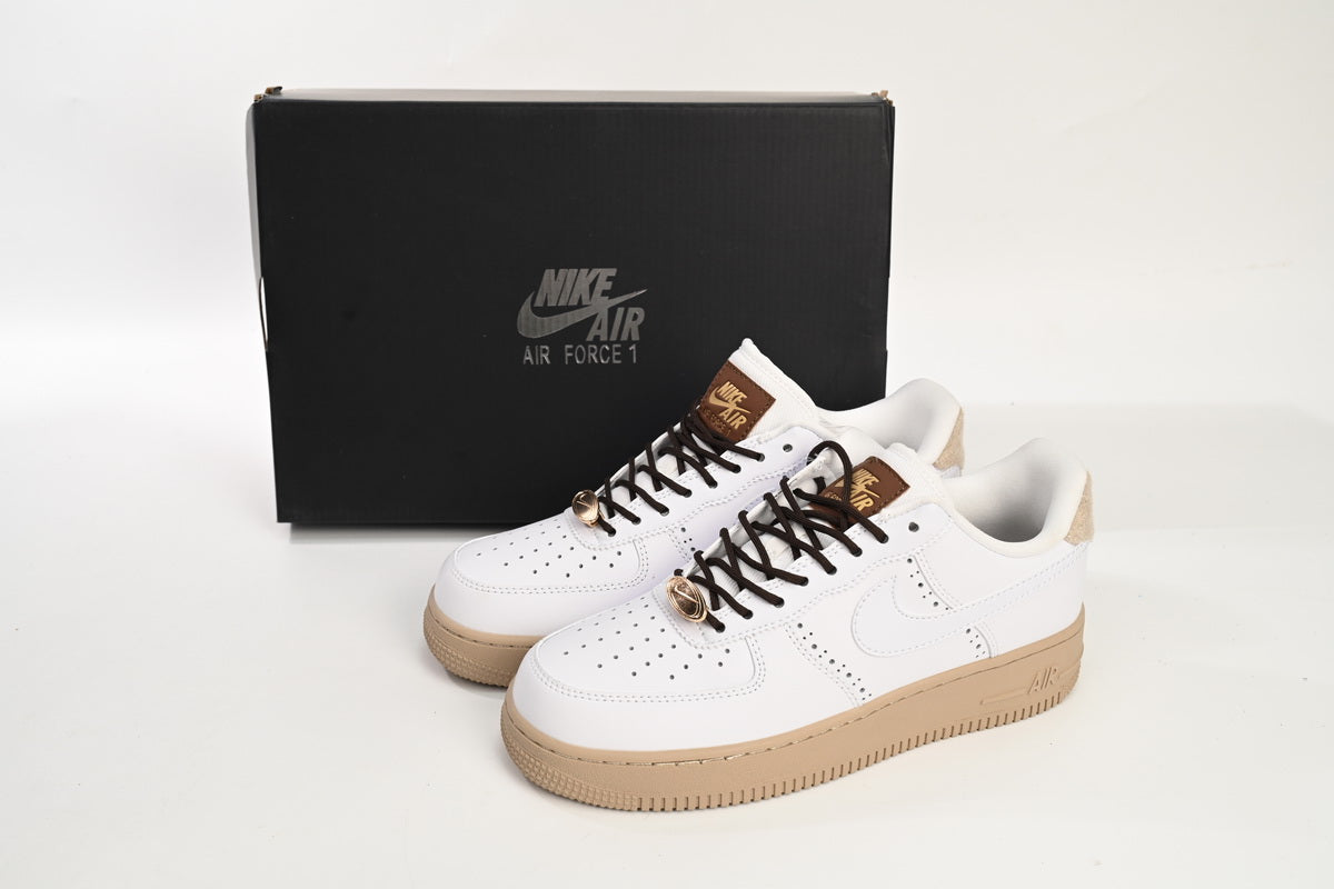 Nike Air Force Low White Light Drown