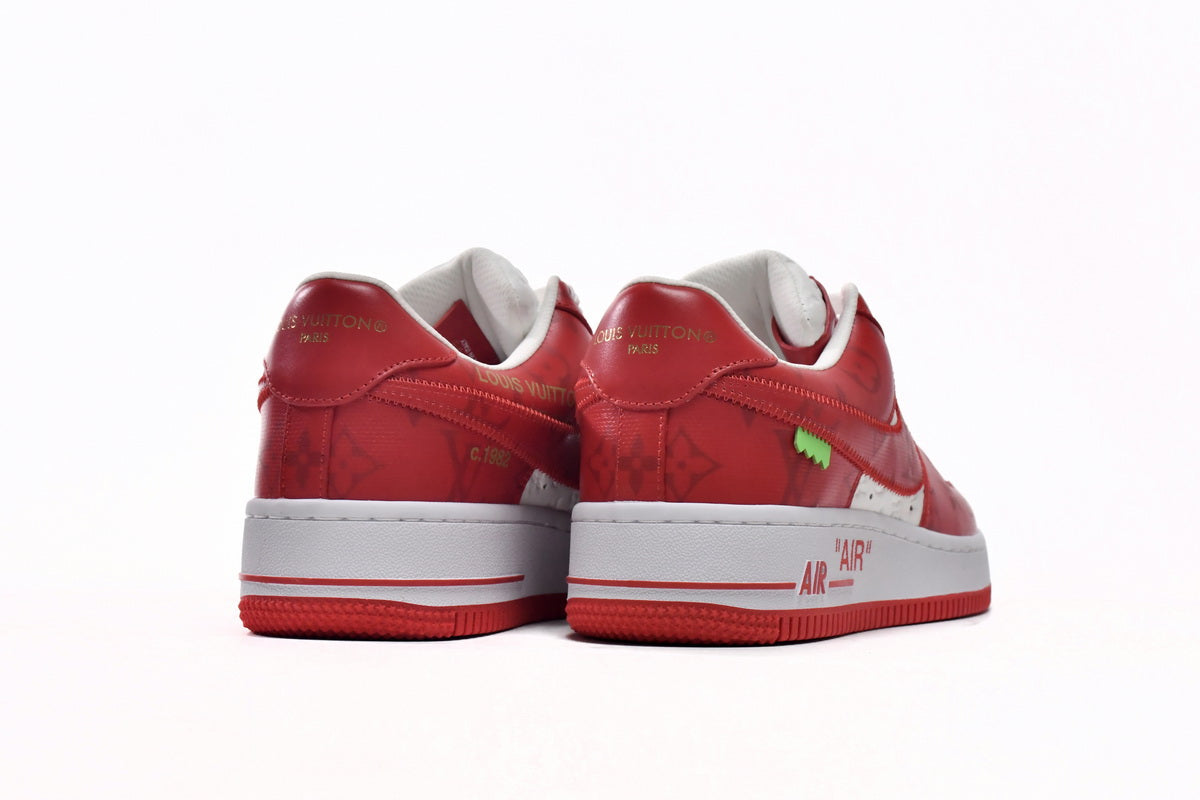 Nike Air Force x LV Red