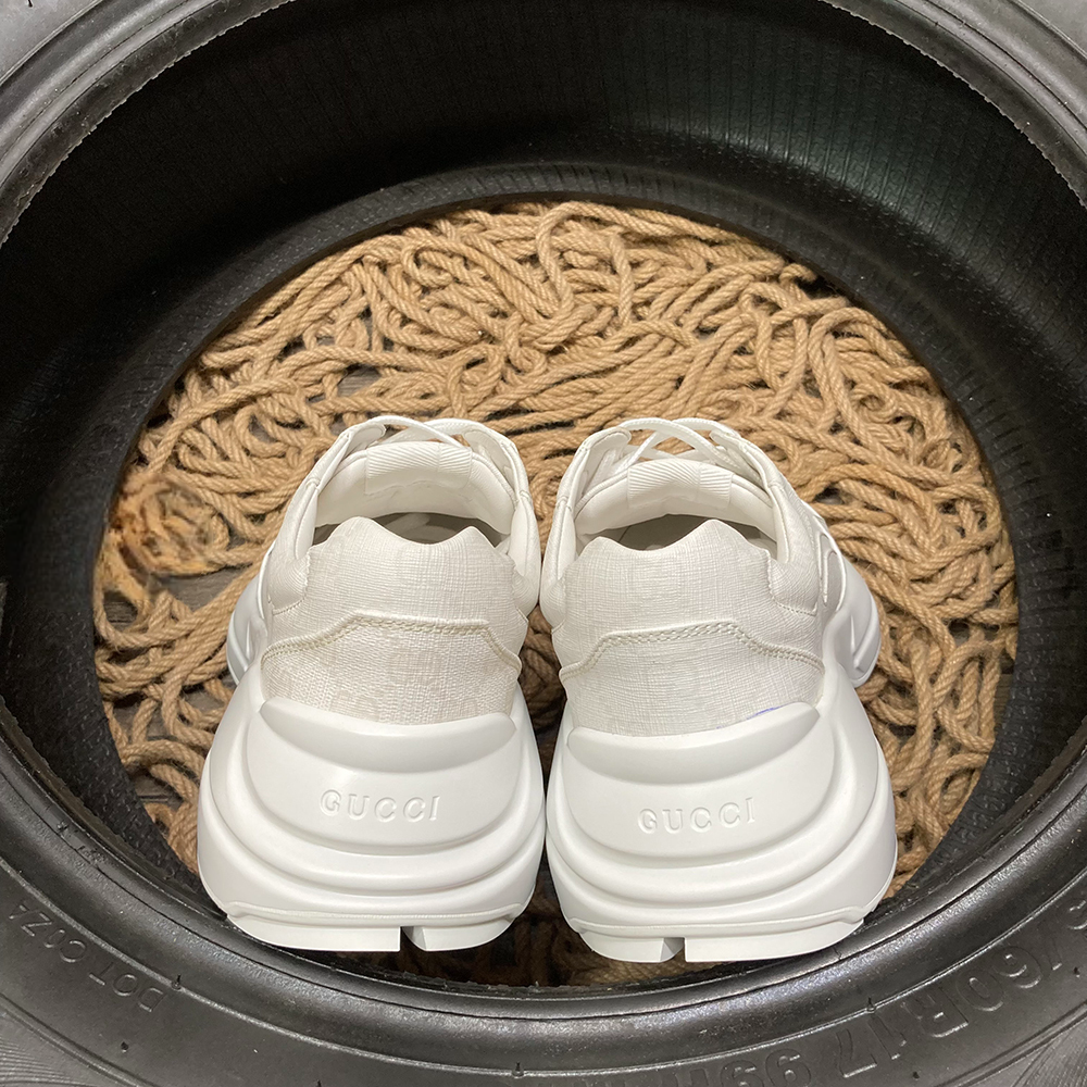 Gucci Rython White Pattern