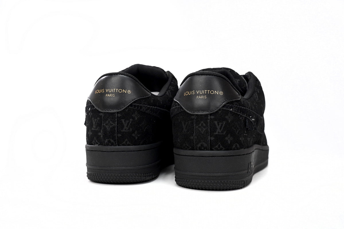 Nike Air Force x LV All Black