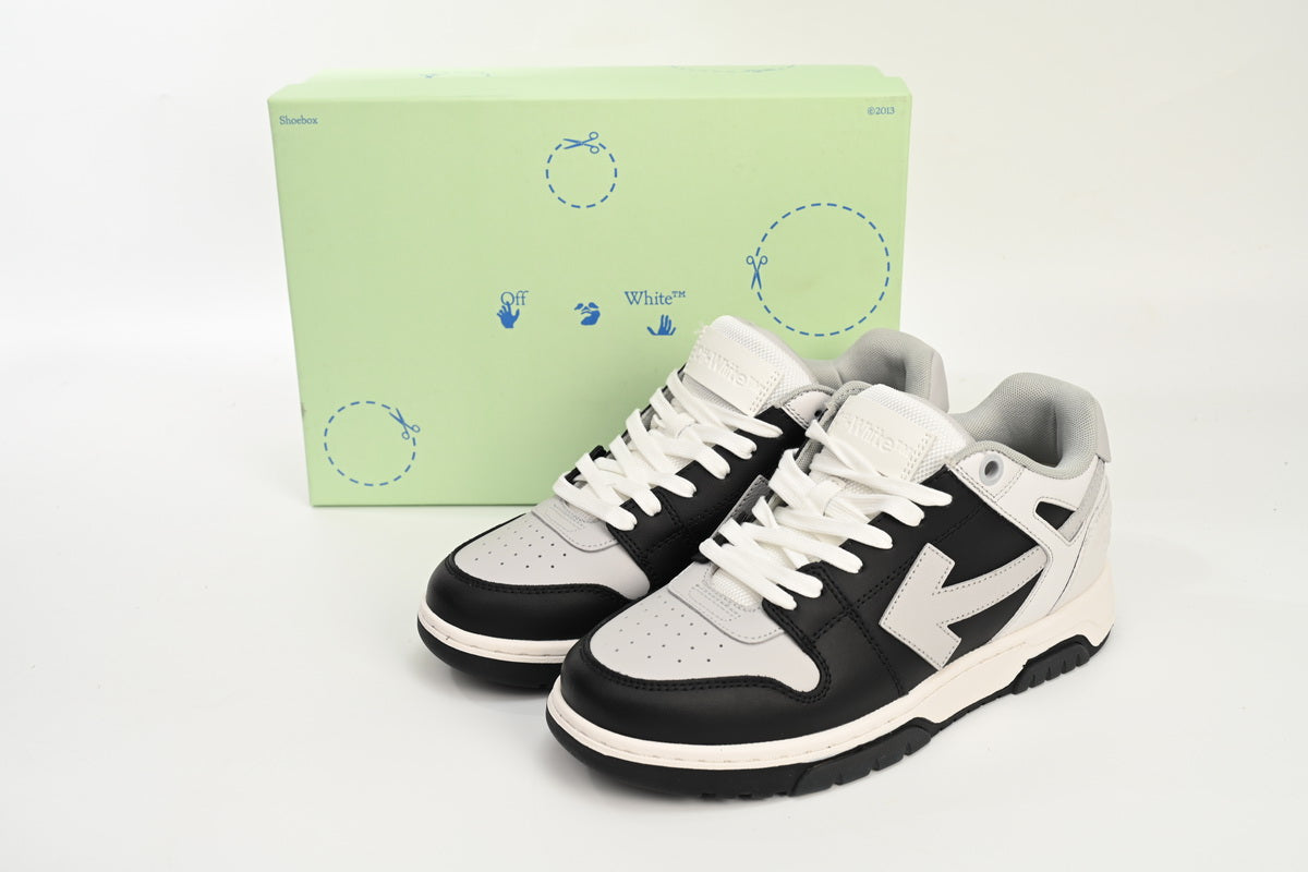 Off White Out Of Office Black and White Gray
