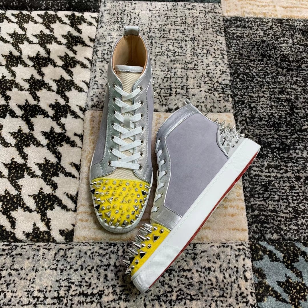Christian Louboutin High Yellow Silver