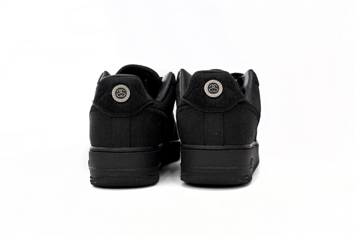 Nike Air Force x Stussy Black