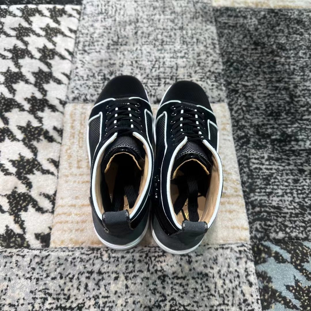 Christian Louboutin Black / White High