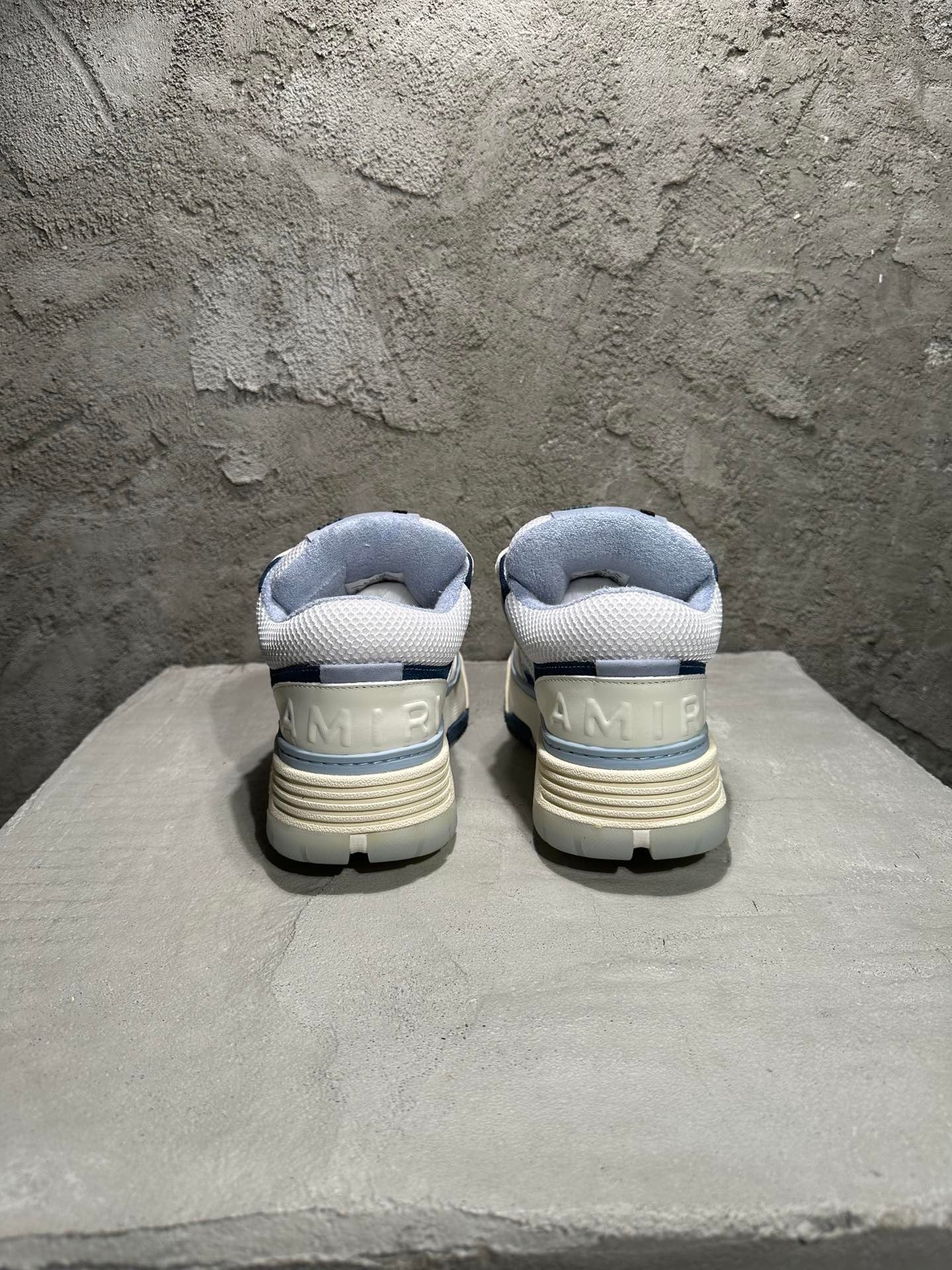 Amiri MA-1 White & Blue