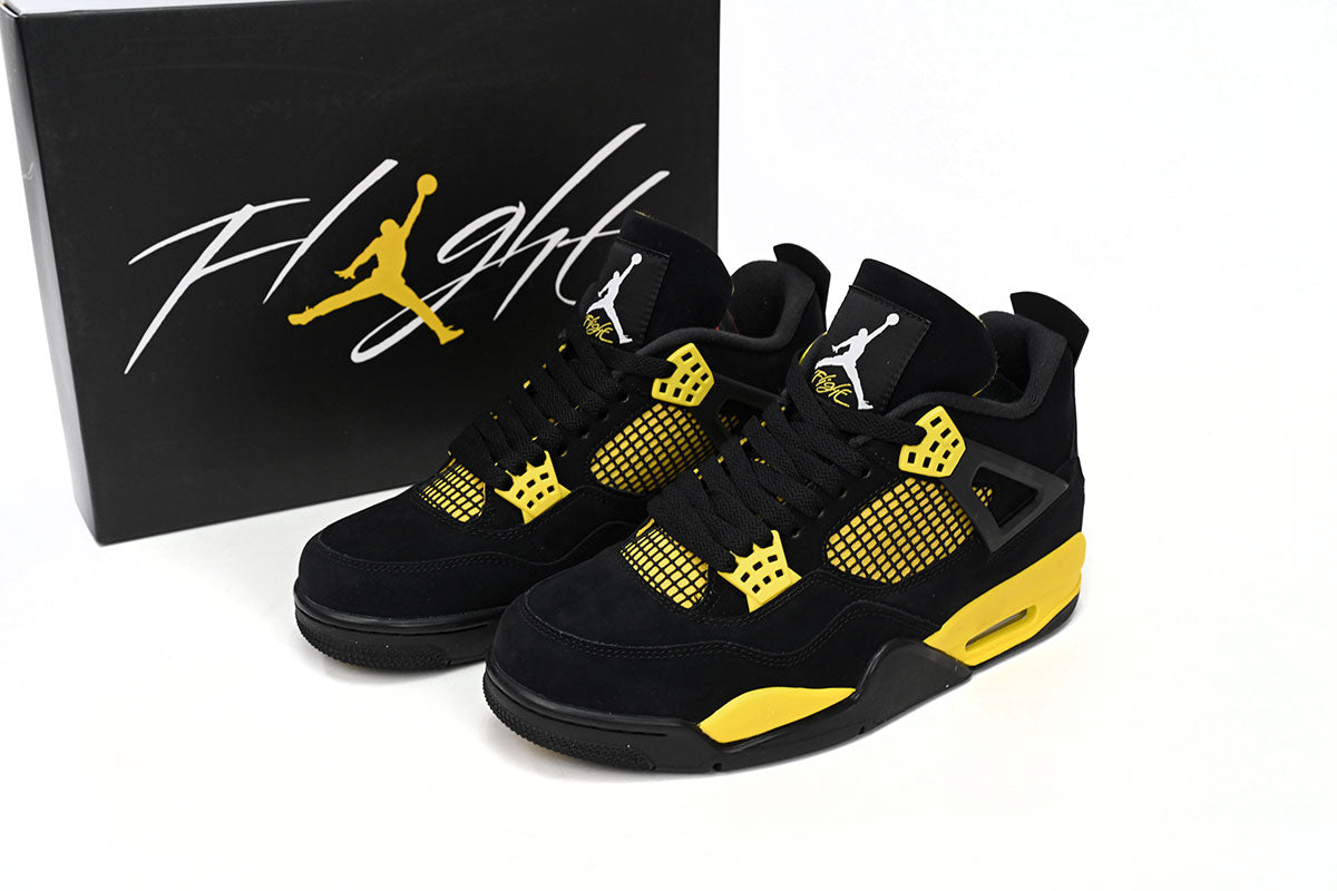 Jordan 4 Yellow Thunder