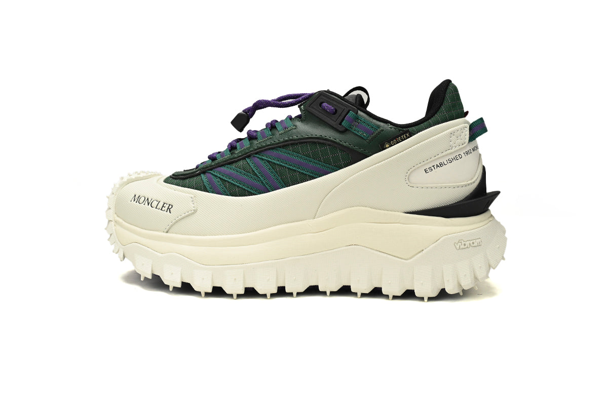 Moncler Tailgrip Dark Green White