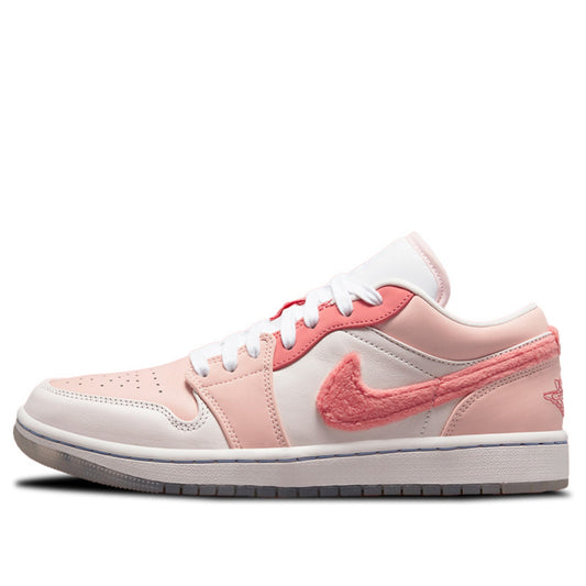Jordan 1 Low Pink Velvet Hook