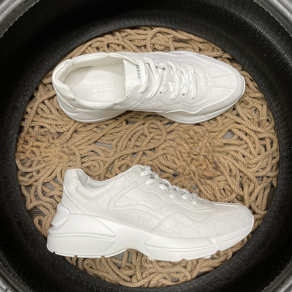 Gucci Rython White Pattern