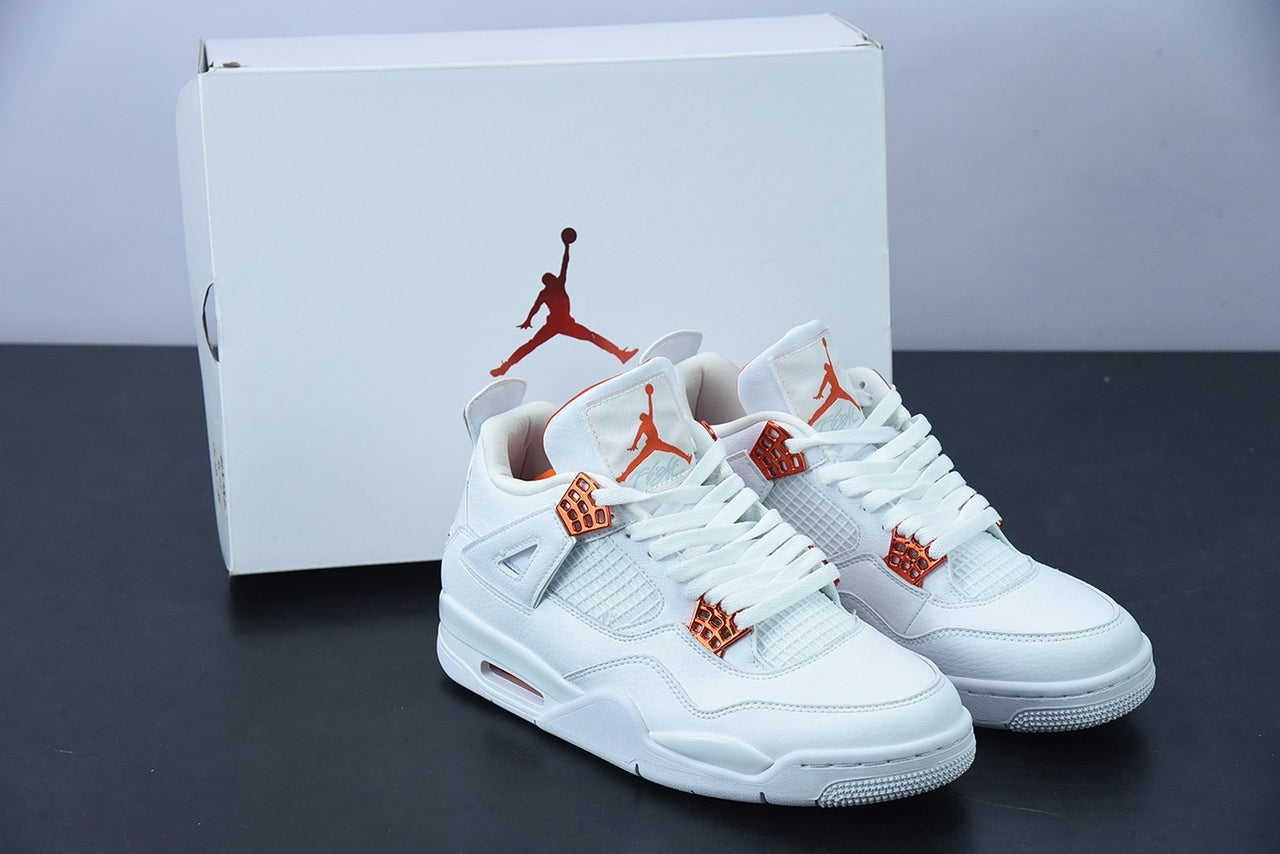 Jordan 4 Metallic Orange