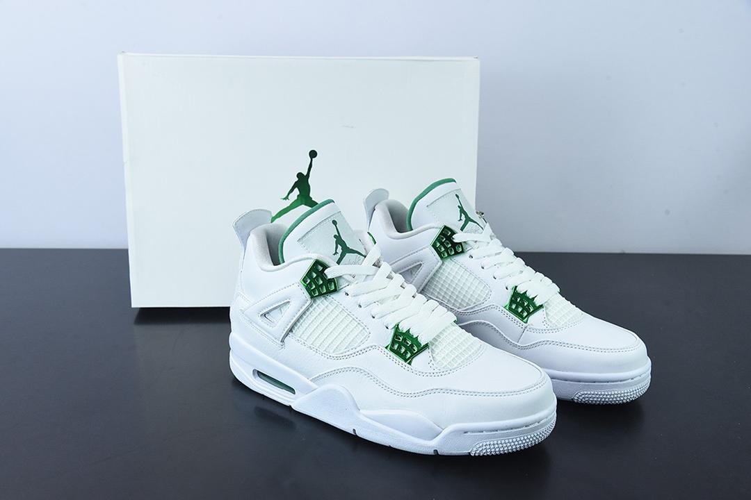 Jordan 4 Metallic Green
