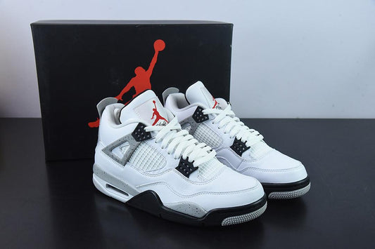 Jordan 4 White Cement