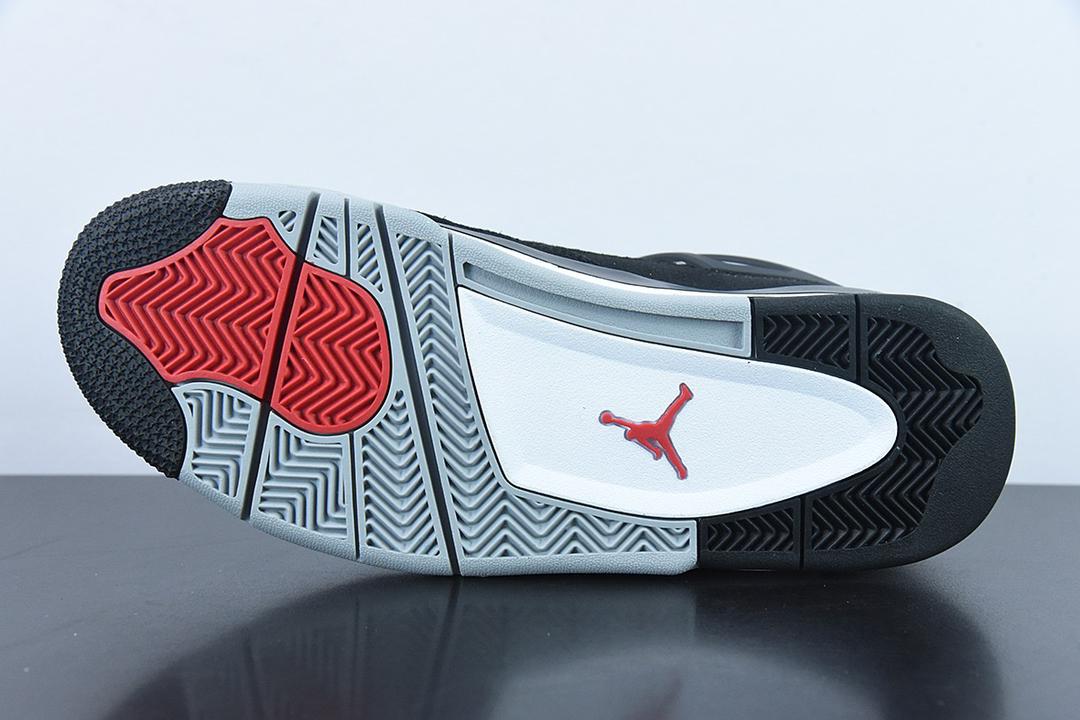 Jordan 4 Black Canvas