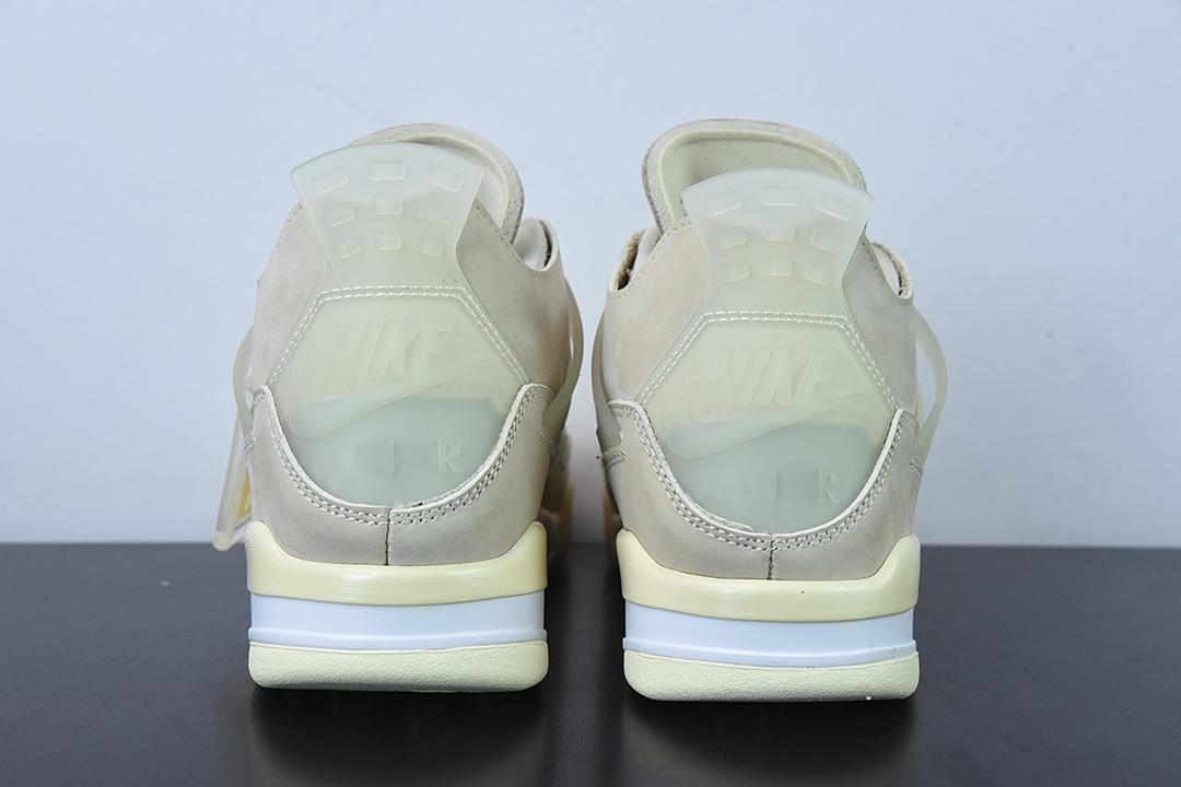 Jordan 4 Off White Sail