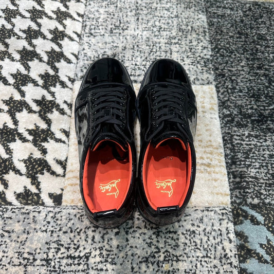 Christian Louboutin Black Patent Low