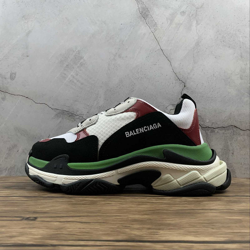 Balenciaga Triple-S Burgundy White