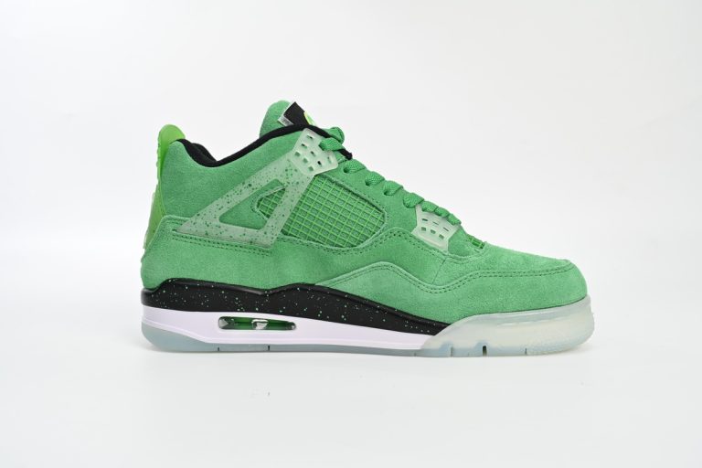 Jordan 4 Emerald Green Black