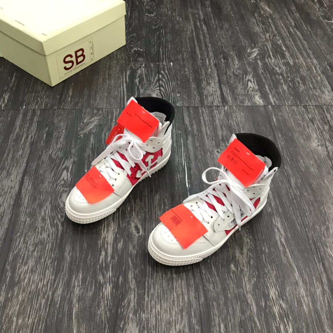 Off White Court 3.0 White Red