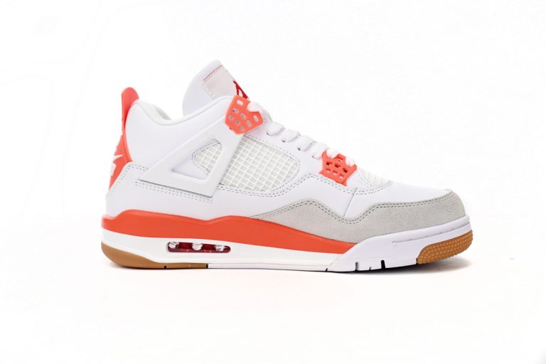 Jordan 4 White Orange