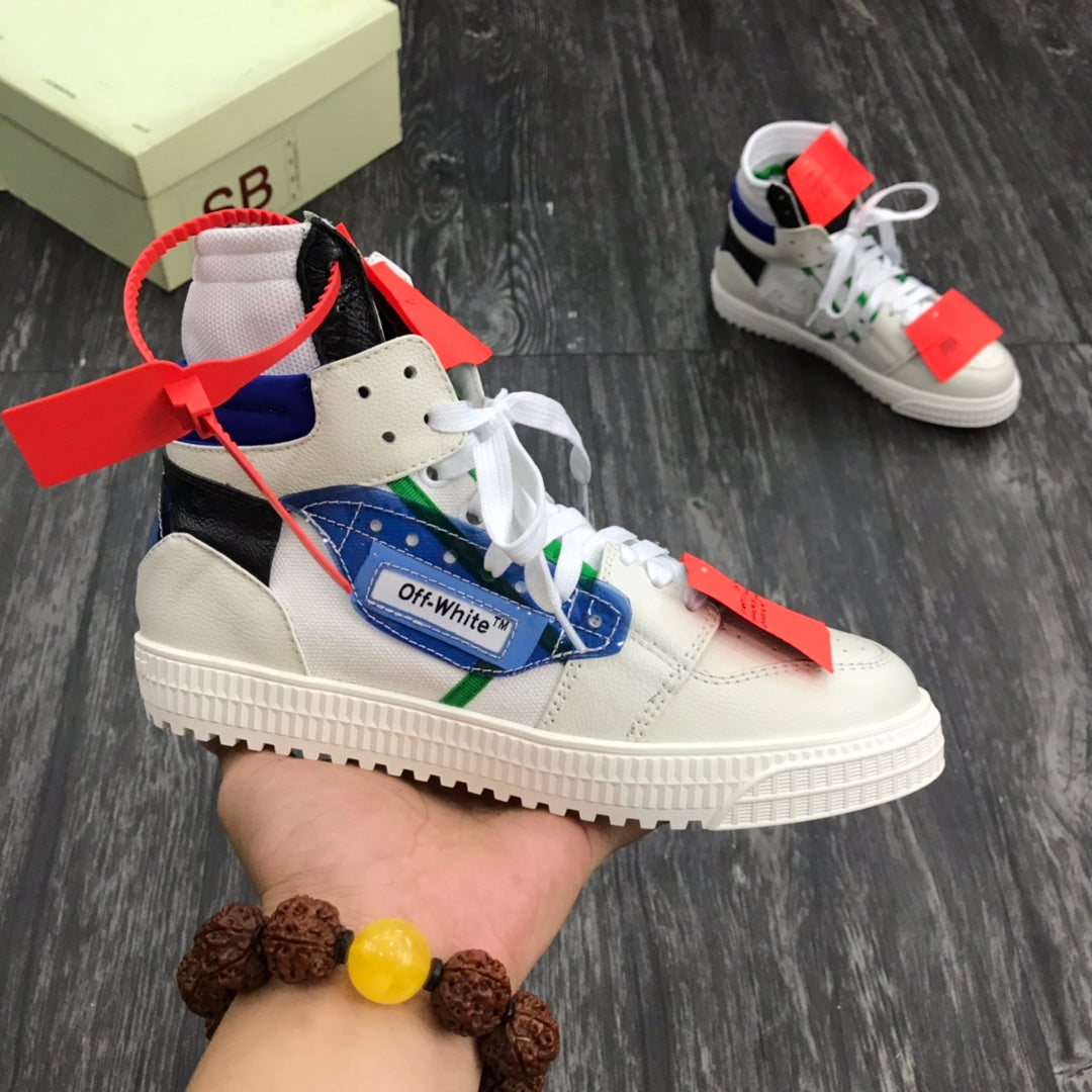 Off White Court 3.0 White Blue