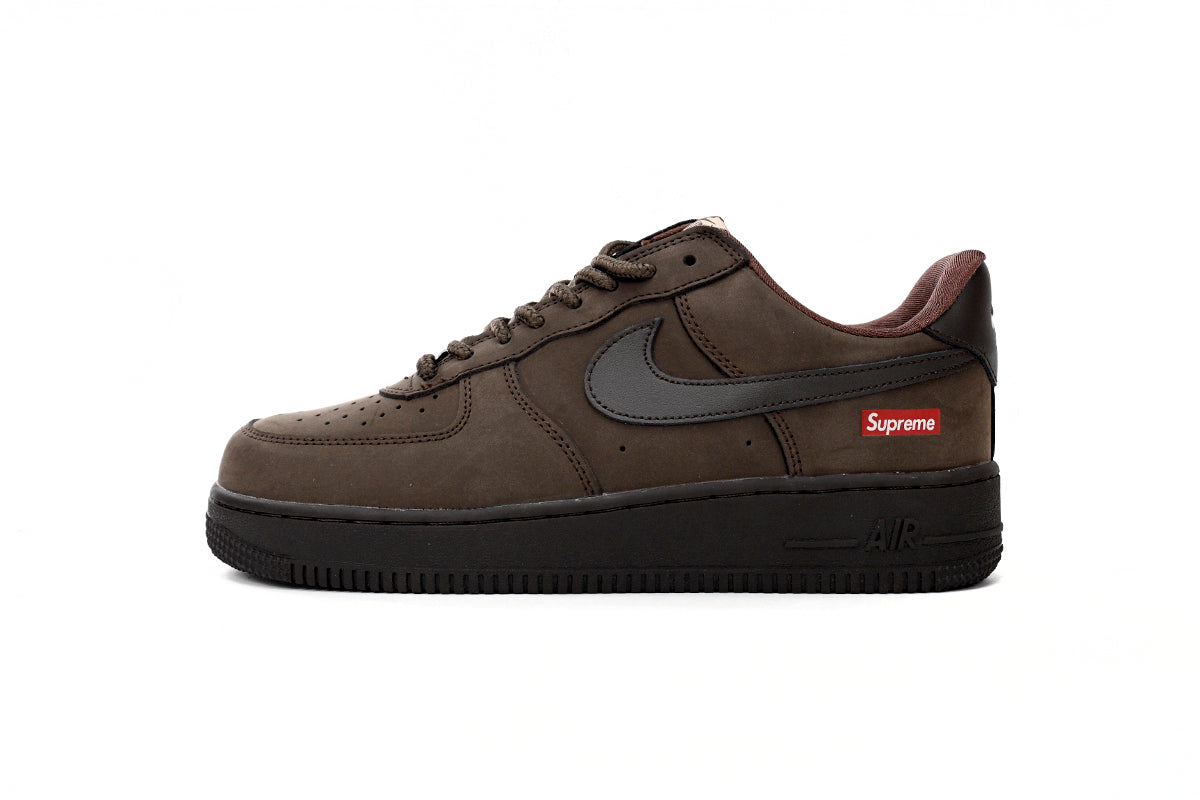 Nike Air Force x Supreme Brown