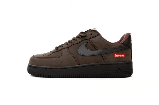 Nike Air Force x Supreme Brown