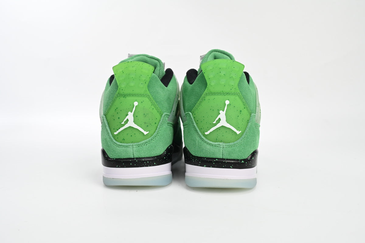 Jordan 4 Emerald Green Black