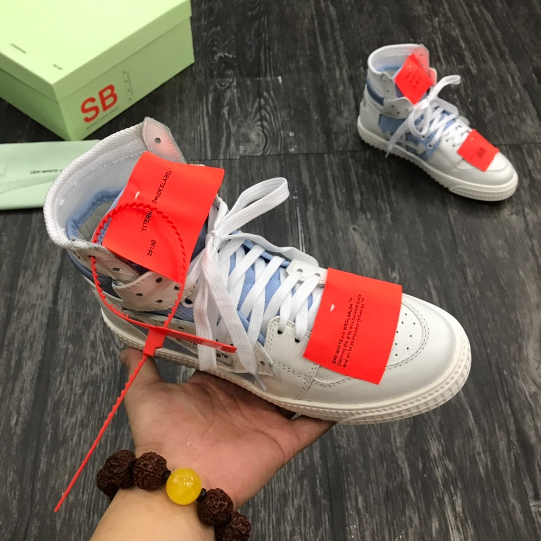 Off White Court 3.0 White Baby Blue