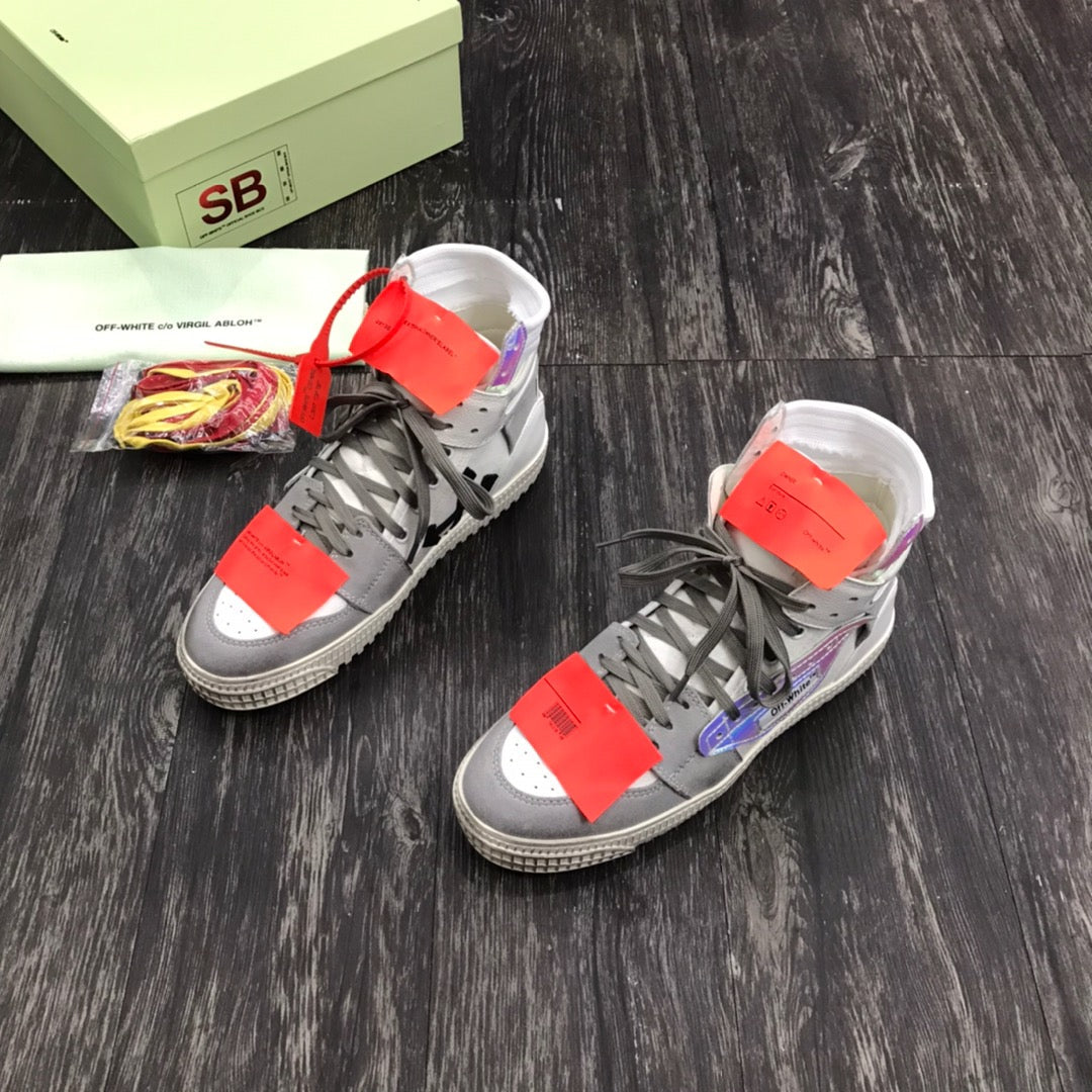 Off White Court 3.0 Grey Fade