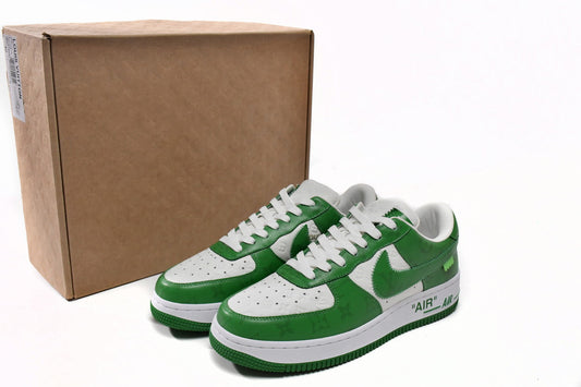 LV x Nike Air Force Green