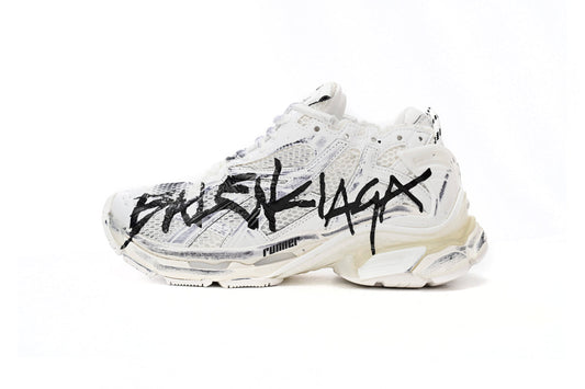 Balenciaga Runner White Grafitti