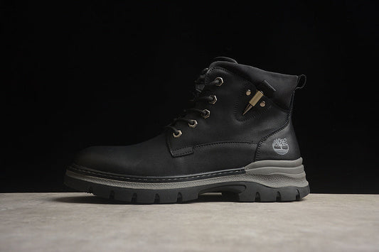Timberland Black Leather