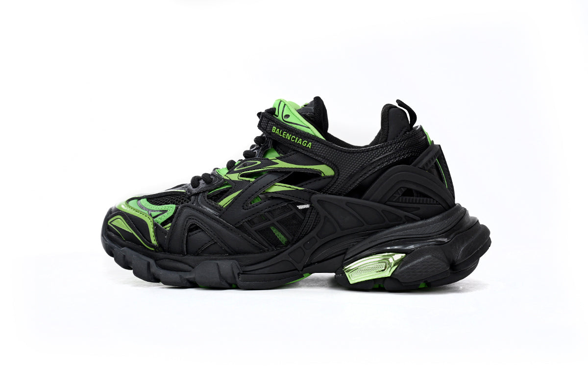 Balenciaga Track 2.0 Green Black