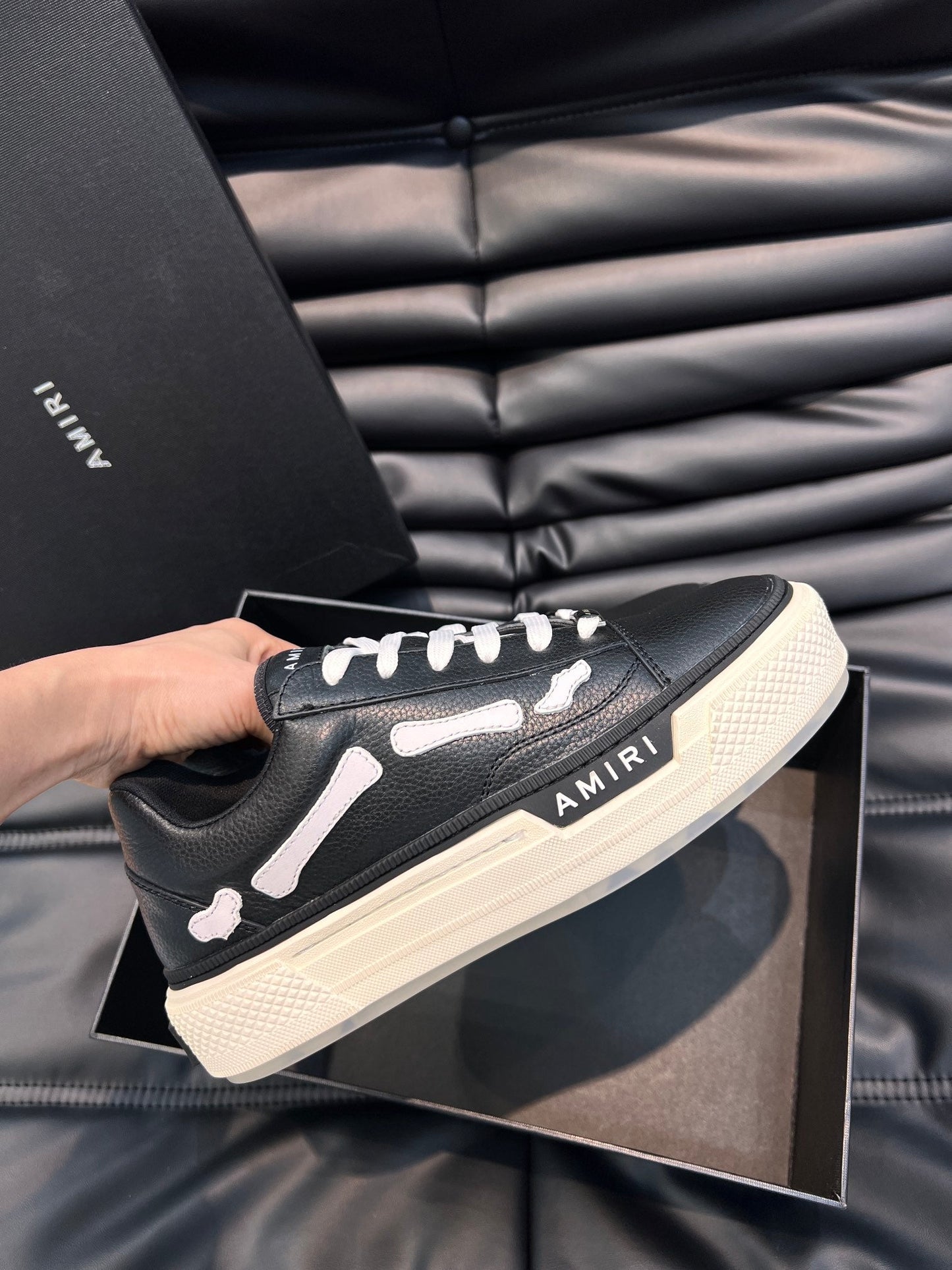 Amiri Black Canvas