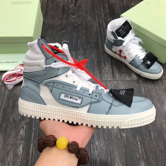 Off White Court 3.0 Baby Blue White