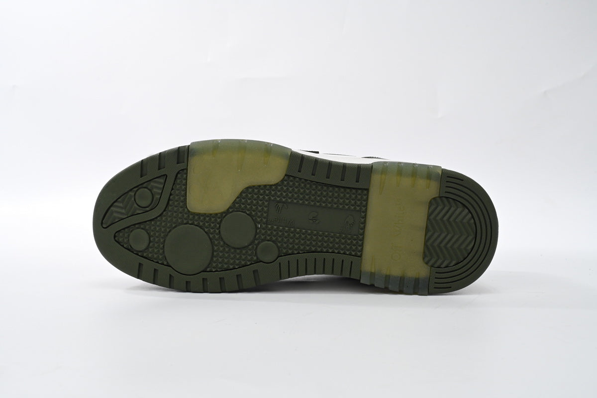 Off White Out Of Office Military Green White