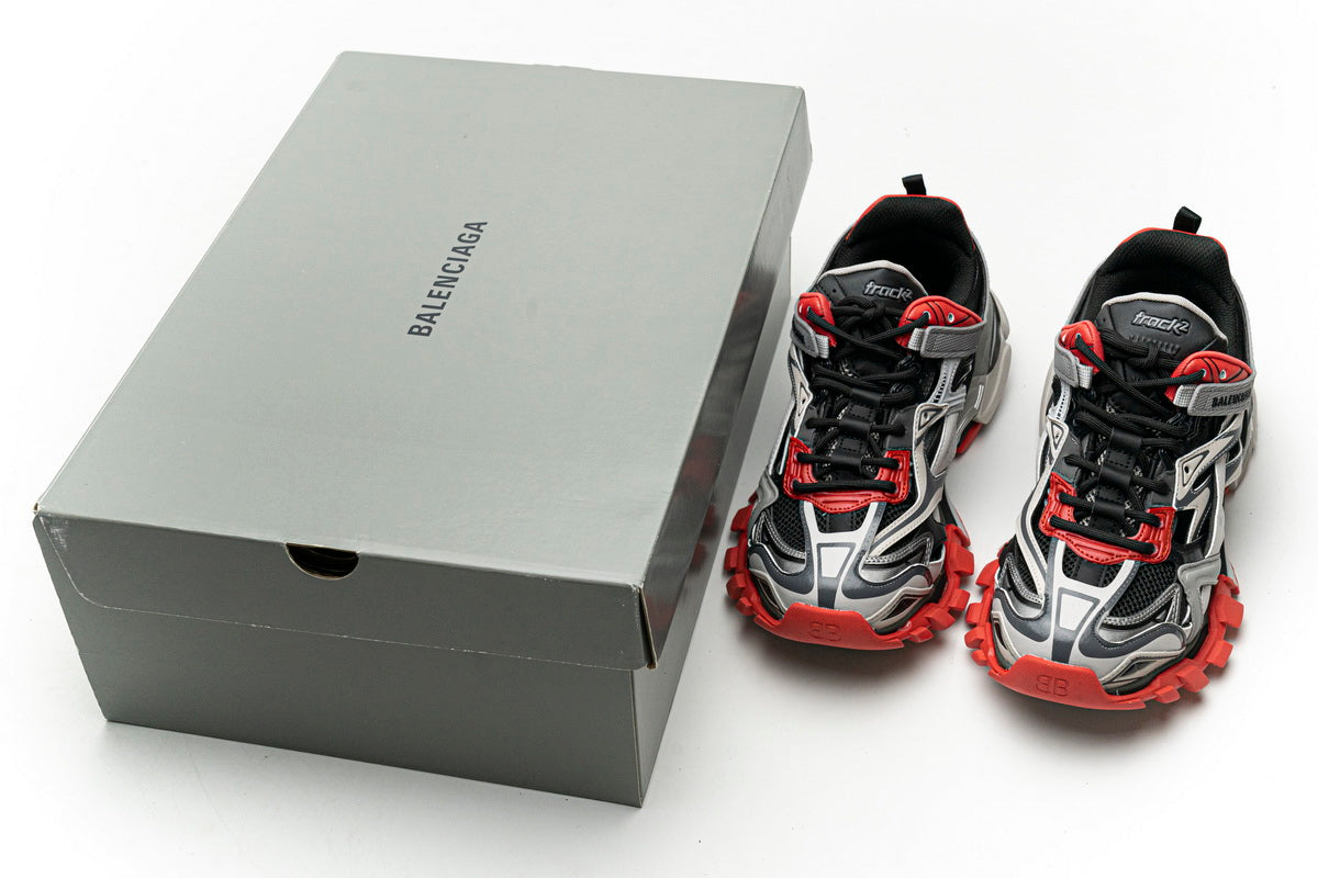 Balenciaga Track 2.0 Gray Orange