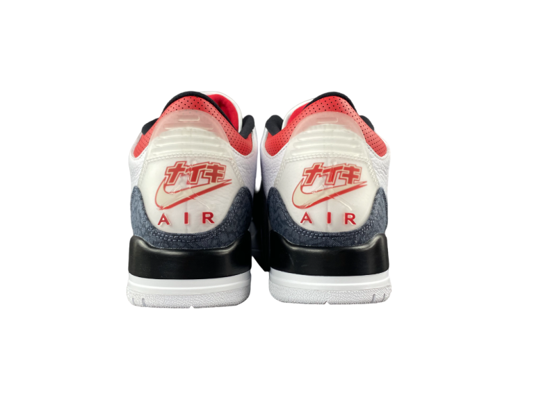 Jordan 3 Fire Red Denim