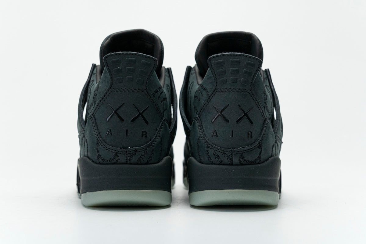 Jordan 4 Kaws Black