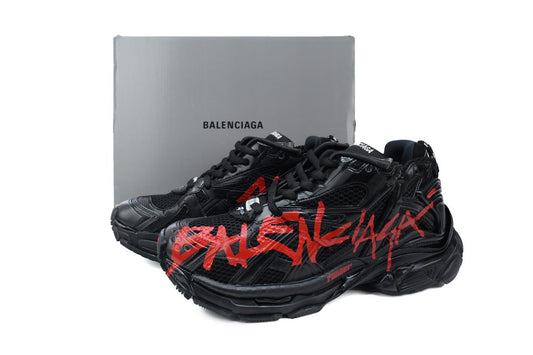 Balenciaga Runner Red Graffiti