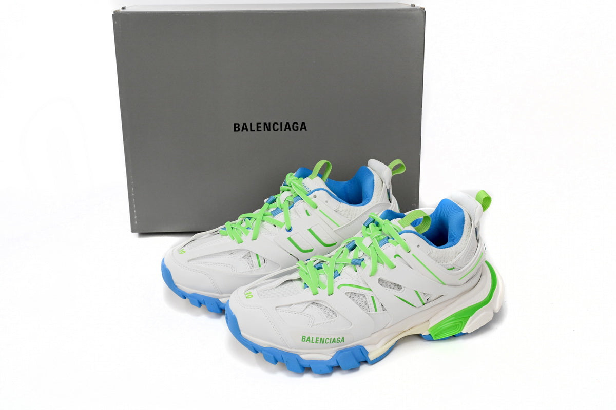 Balenciaga Track Green Blue White