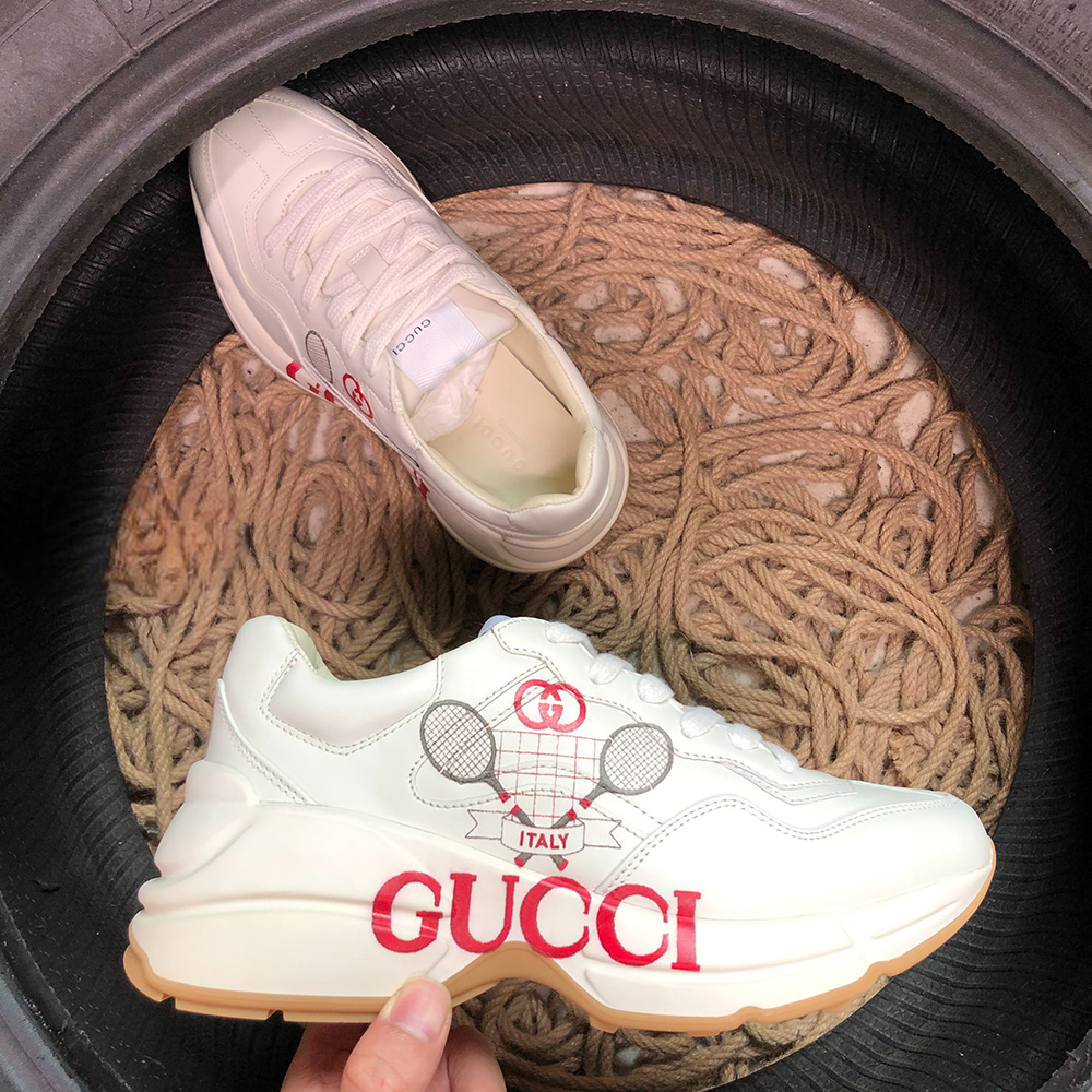 Gucci Rython White Tennis