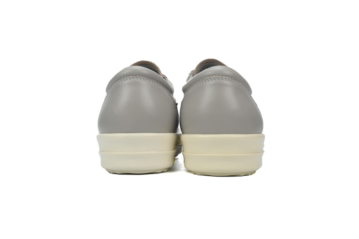 Rick Owens Grey Leather