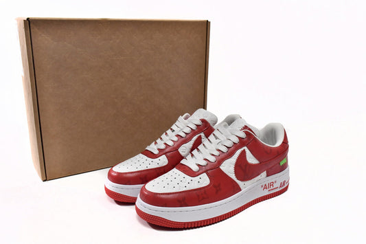 Nike Air Force x LV Red