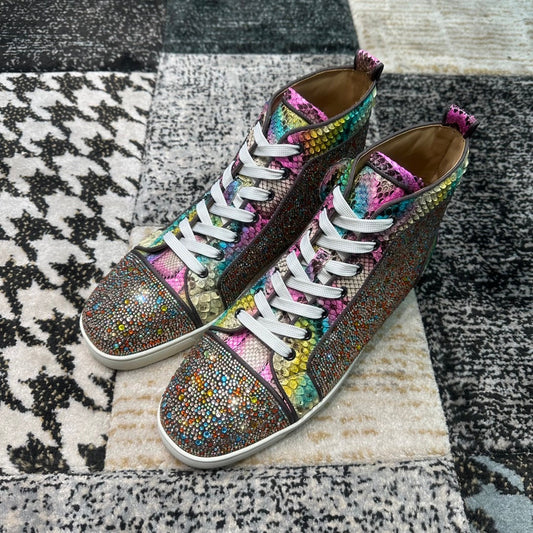 Christian Louboutin Rainbow Diamonds High